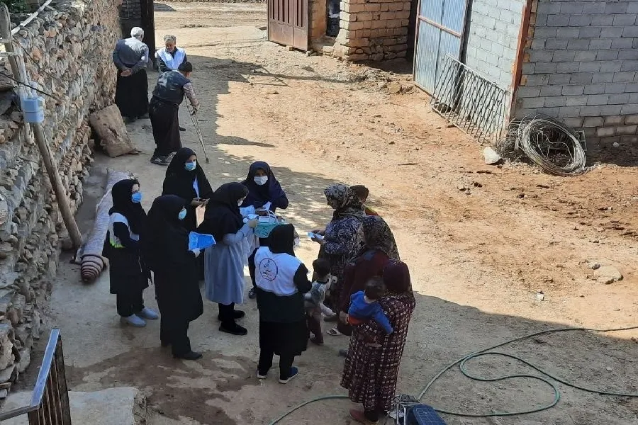 خدمت‌رسانی بسیج جامعه پزشکی چهارمحال‌وبختیاری به سیل‌زدگان بارده