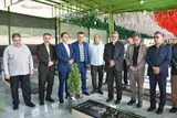 ادای احترام خبرنگاران و مسئولان لرستان به شهدا + عکس