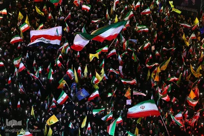 تشییع پیکر سردار شهید حاج مجید خادمی در تهران