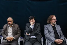  تشییع پیکر مرحوم عماد افروغ در مسجد دانشگاه تهران
