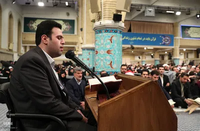 دیدار شرکت‌کنندگان مسابقات بین‌المللی قرآن کریم با رهبر معظم انقلاب