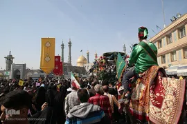 استقبال از کاروان نمادین ورود حضرت معصومه(س) به قم