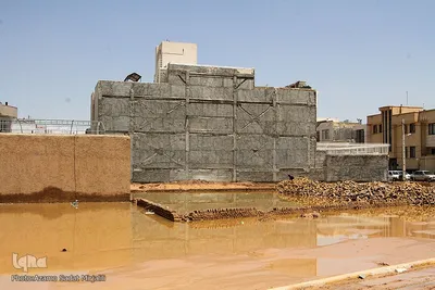 شهر یزد بعد از بارندگی شب گذشته و غافلگیری مدیریت شهری‎‎