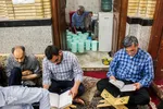 جزءخوانی قرآن در حسینیه آیت‌الله سید عدنان غُریفی خرمشهر