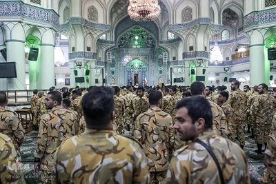 مراسم گرامیداشت روز سرباز وزارت دفاع و پشتیبانی نیروهای مسلح