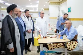 بازدید سرپرست حجاج ایرانی از بیمارستان مکه مکرمه