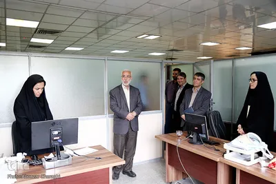 بازدید دکتر شریف زاده معاون هماهنگی و امور مجلس جهاد دانشگاهی 