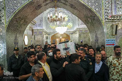 وداع با شهید کوروش بازیار‎