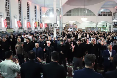 مراسم شام غریبان رهبر شهید انقلاب در اهر