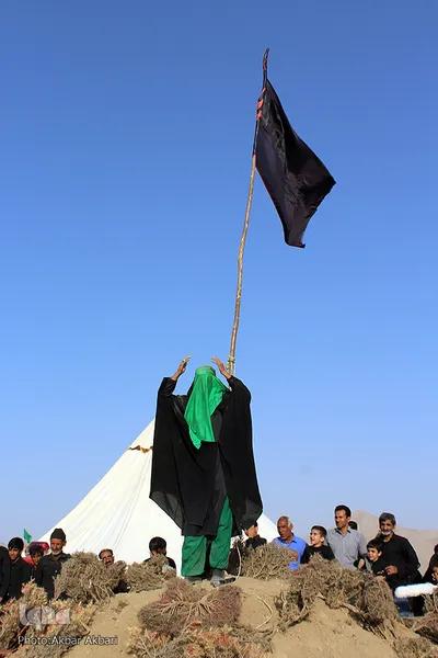 آیین تعزیه خوانی روز عاشورا در وردنجان