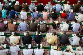 جزء خوانی قرآن حرم حضرت ابوالفضل العباس(ع)