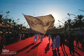 عزاداری شب تاسوعا در کربلای معلی