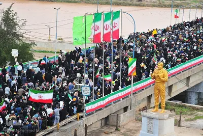 راهپیمایی ۲۲ بهمن در اهواز