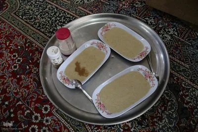 پخت «حلیم در جُم ( خمره) میراثی ۳۰۰ ساله در فین