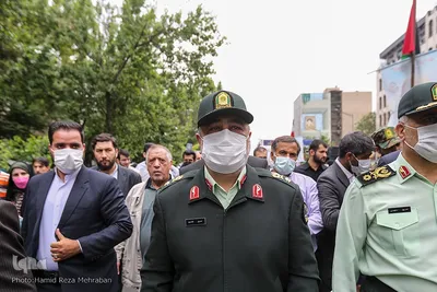 سردار حسین اشتری، فرماندهی انتظامی کشور در راهپیمایی روز قدس
