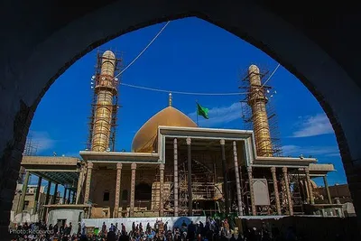 حرم مطهر و نورانی امام حسن عسگری (ع) در سامرا