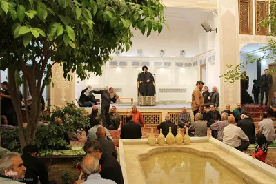 روضه خوانی سنتی شهادت امام صادق (ع)،بیت شهید صدوقی در یزد