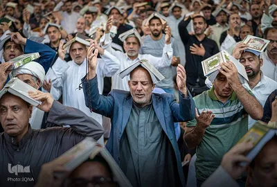 مراسم احیای شب بیست‌و‌سوم ماه مبارک رمضان، در حرم نورانی امام حسین(ع) و بین الحرمین در کربلای معلی