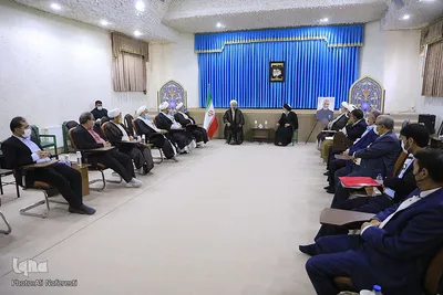 دیدار معاون اول قوه قضائیه با حجت‌الاسلام عبادی