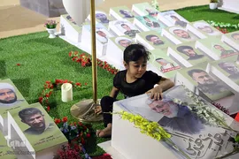 خدمات فرهنگی و مذهبی موکب های «حشد الشعبی» در مسیر پیاده روی اربعین