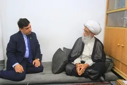 Ayətullah Bəşir Nəcəfi Pakistanın səfirini qəbul edib