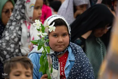 جشن روز دختر در حرم حضرت زینب خواهر امام رضا (ع)
