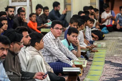 محفل انس با قران مسجد امام خمینی(ره) در شهرک اهواز 