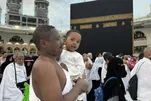 Fotos de crianças no Hajj Umrah
