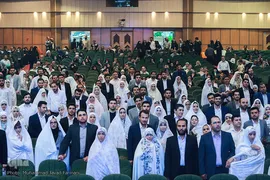جشن ازدواج ۲۲۰ زوج بسیجی