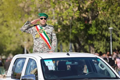مراسم رژه روز ارتش در همدان‎‎