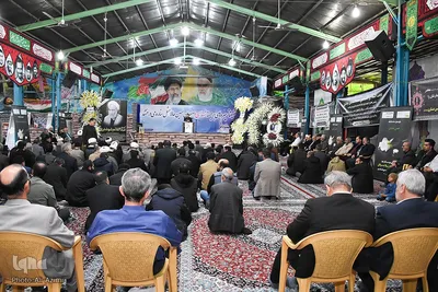 مجلس بزرگداشت مرحوم آیت‌الله شوشتری در گلستان شهدای اصفهان