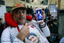 بزرگداشت شهید مدافع حرم محسن حججی درتهران