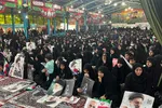 سوگواری بانوان اصفهانی به یاد شهیدان خدمت