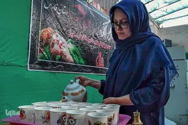 آغاز بسته‌بندی لباس همایش عظیم شیرخوارگان حسینی در استان فارس‎‎‎‎