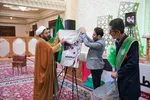 محفل انس با کلام‌الله مجید هدیه به ارواح طیبه شهدای حرم مطهر با تلاوت قاری بین‌المللی قرآن