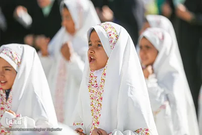 جشن روزه‌اولی‌ها در حرم حضرت زینب خواهر امام رضا (ع)