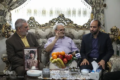 دیدار جامعه قرآنی با خانواده شهید اسماعیل میرزانژاد