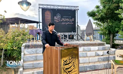 چهارمین شب شعر «هم‌نوا با اربعین» در کوهدشت ارمک