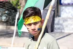 راهپیمایی روز قدس همراه با تشییع دو شهید در یزد‎