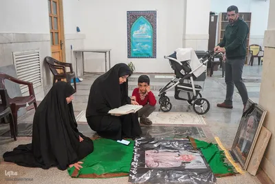 مراسم خاک سپاری خادم‌القرآن عبدالرسول عبایی