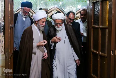 رونمایی از سنگ مزار حرم مطهر سید علاالدین حسین (ع)