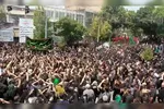 عزاداران عاشورای حسینی در کرمانشاه