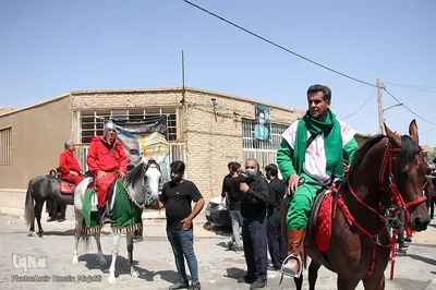 حسینیه ایران؛ تاسوعای حسینی در شهر شاهدیه یزد‎‎