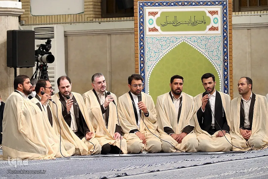 تنظيم المحفل القرآني الرمضاني بحضور قائد الثورة الاسلامية الإیرانیة