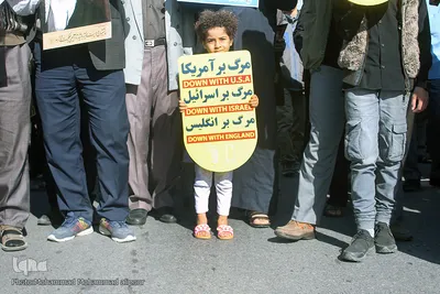 راهپیمایی مردم اهواز در حمایت از اقتدار نظام اسلامی