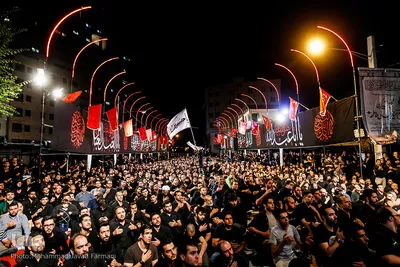 عزاداری شب هشتم محرم / هیئت ریحان الحسین(س)
