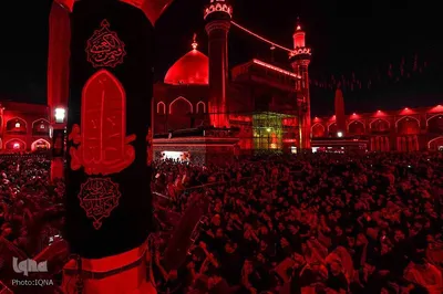 حرم مطهر حضرت علی(ع) در سالروز شهادت مولای متقیان