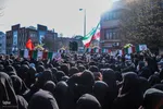 تشییع پیکر مطهر پنج شهید گمنام در تبریز‎