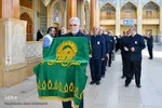 تجدید میثاق خدام امام رضا با حضرت شاهچراغ (ع)