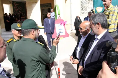 نواخته شدن زنگ سپاس در یزد